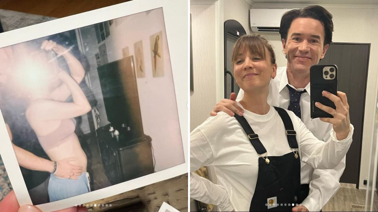 Kaley Cuoco está embarazada