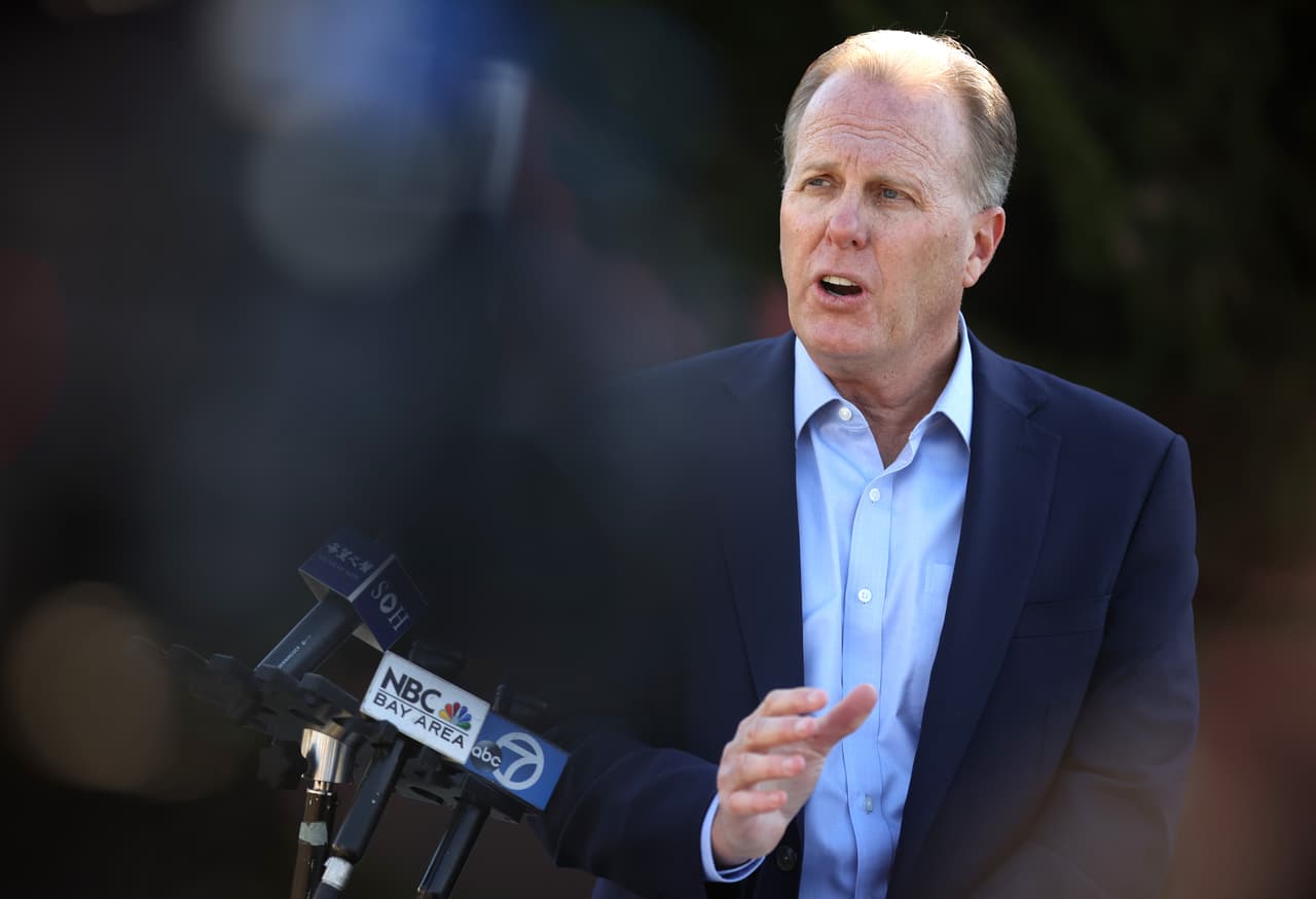 <b>Kevin Faulconer. </b>El
<b> </b>exalcalde de San Diego, California, se perfila como uno de los candidatos más desafiantes para Newsom.
<br>