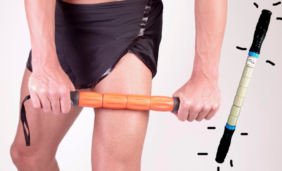 <h3> Masajeador </h3> El masajito después de la carrera es un premio bien merecido que puedes darte en diferentes zonas del cuerpo. Con esta herramienta fácilmente tu mismo te lo puedes dar y lo mejor, con la presión deseada. Funciona a la perfección para los cuádriceps, muslos y pantorrillas.
<br>