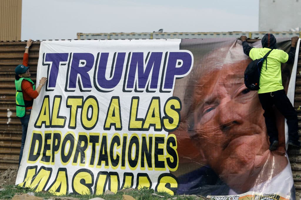 La visita de Trump continuará en la ciudad de Beverly Hills donde acudirá a un acto de recaudación de fondos del Comité Nacional Republicano