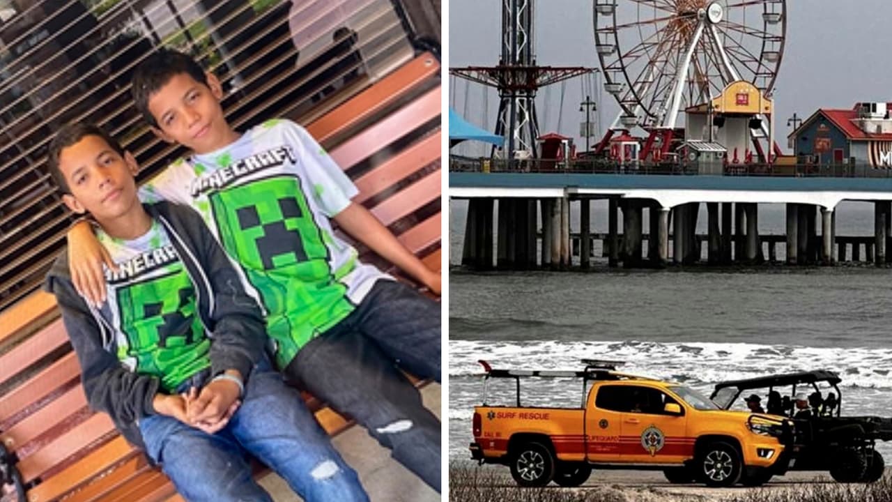 Patrulla de Playas de Galveston confirma que cuerpo hallado corresponde a uno de los gemelos hispanos