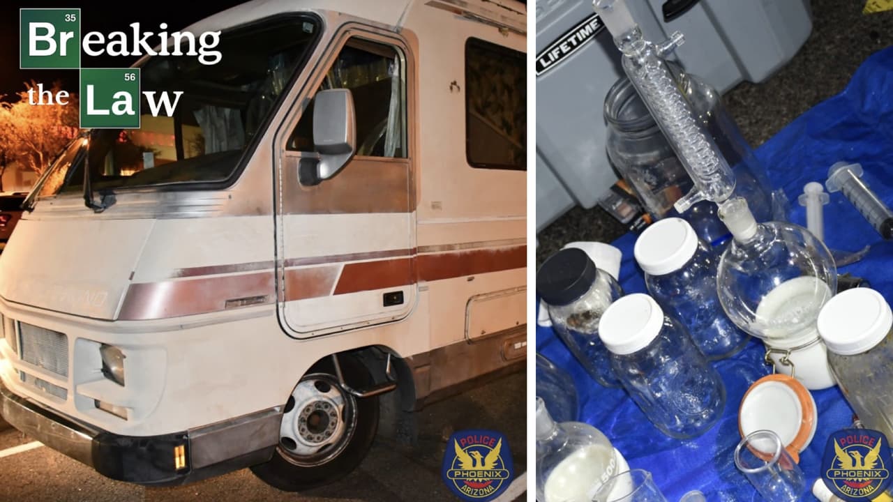 Al estilo de la serie 'Breaking Bad': descubren laboratorio móvil de metanfetaminas en Arizona