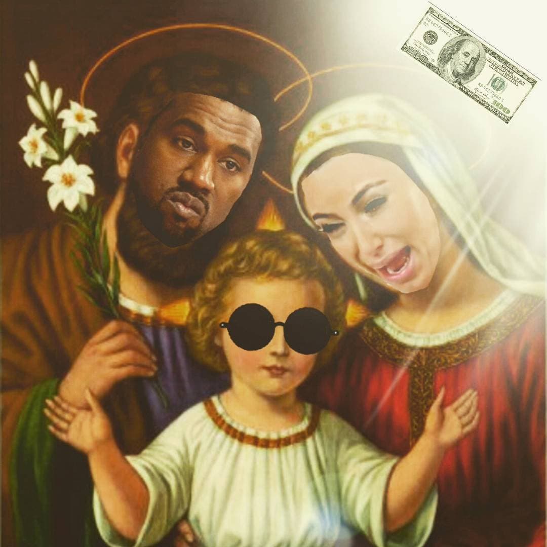 Memes en honor a Saint West.