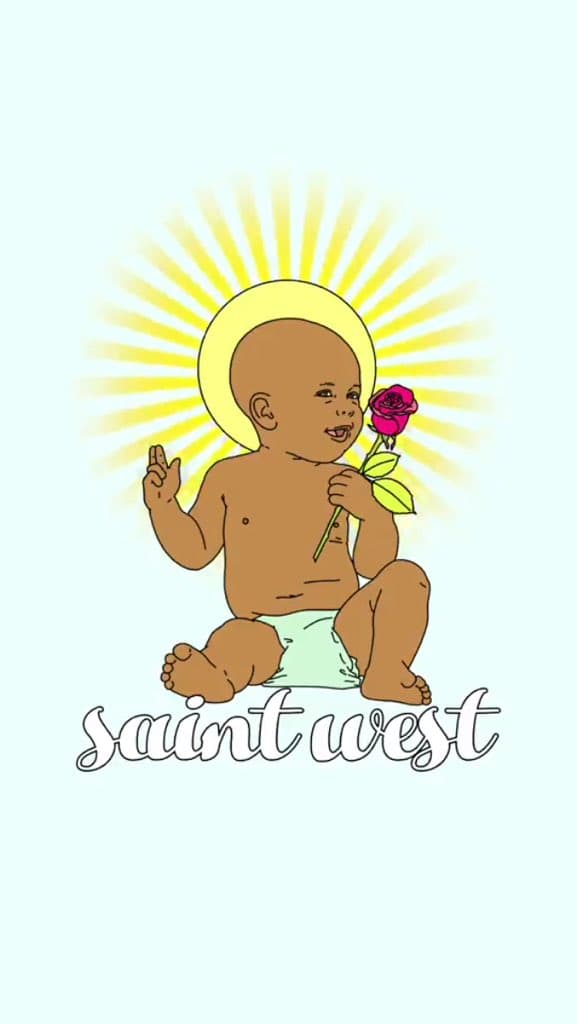 Memes en honor a Saint West.