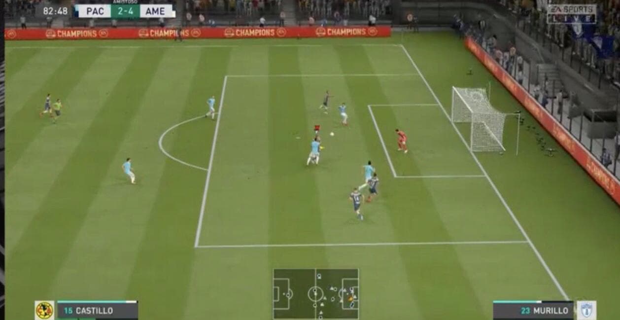 Las Águilas de Giovani dos Santos vencieron 2-4 a Pachuca y aseguran un puesto en la Fiesta Grande’ de la eLiga MX.