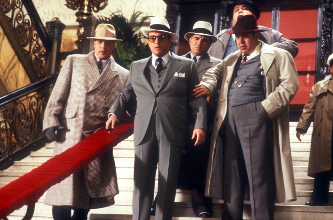 Robert De Niro como Al Capone en 'The Untouchables'