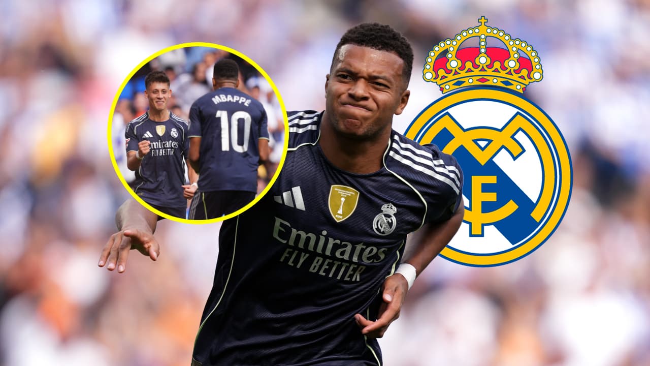 Modo crack: Gol y asistencia de Mbappé para triunfo del Real Madrid