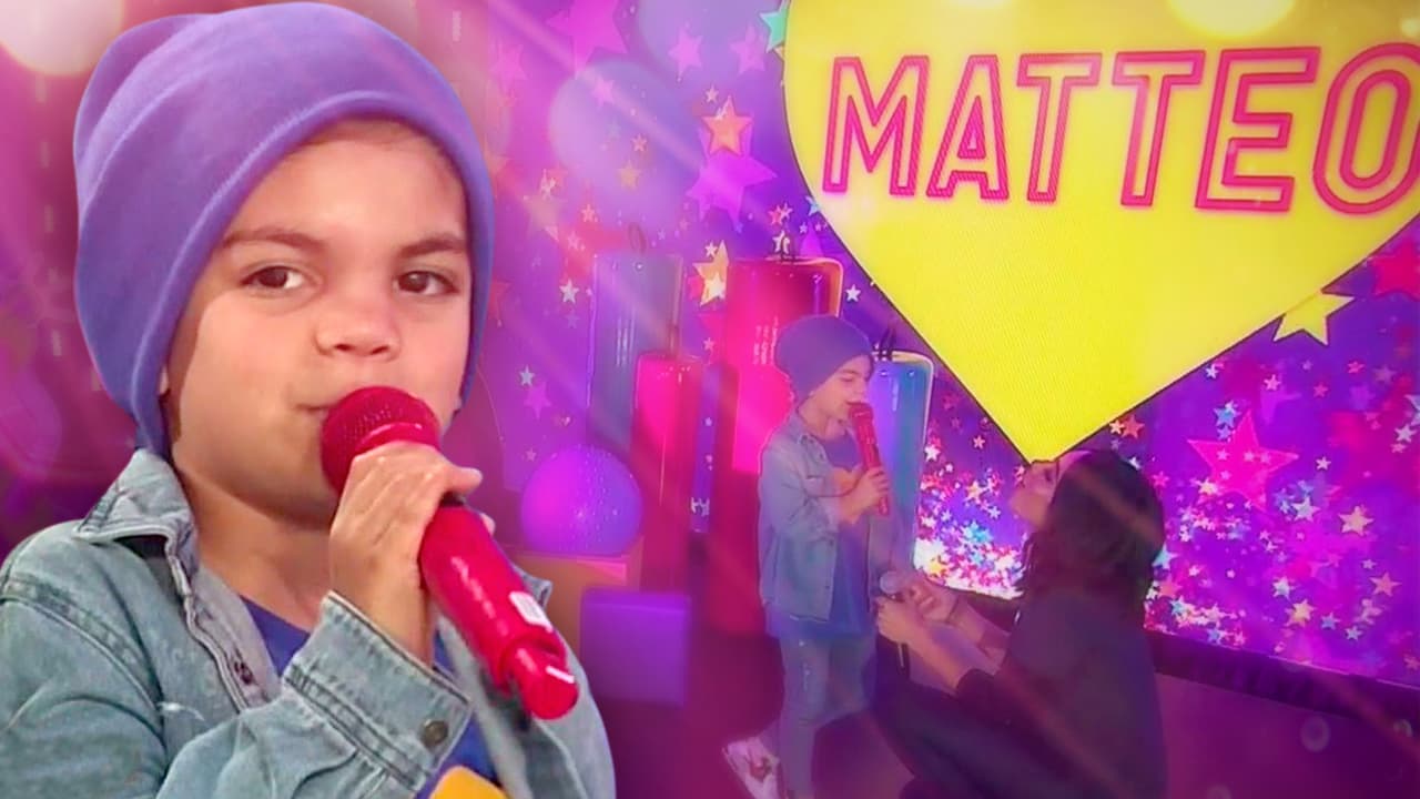 Así fue el debut de Matteo Marrero en TeletonUSA (con Alejandra Espinoza como parte de su estreno en la música)
