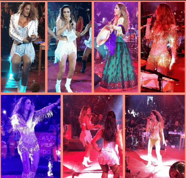 Sin duda, "El Bombón Asesino" hace gala de su buen gusto con cada uno de los outfits que presenta en sus shows.