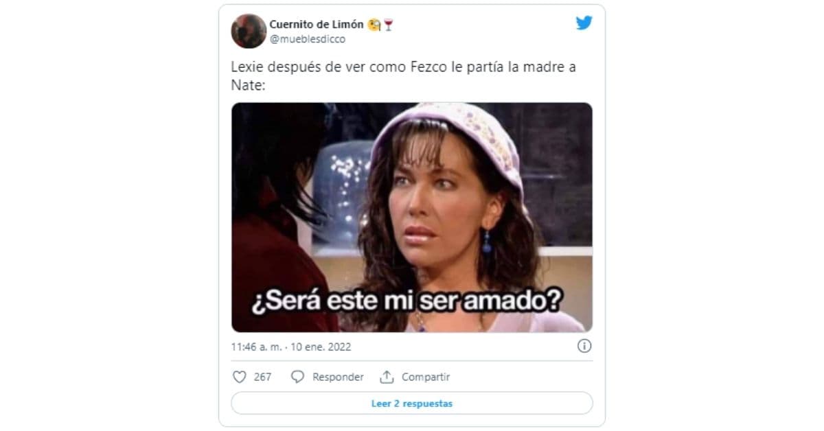usuario reacciona con meme de María de todos los Ángeles