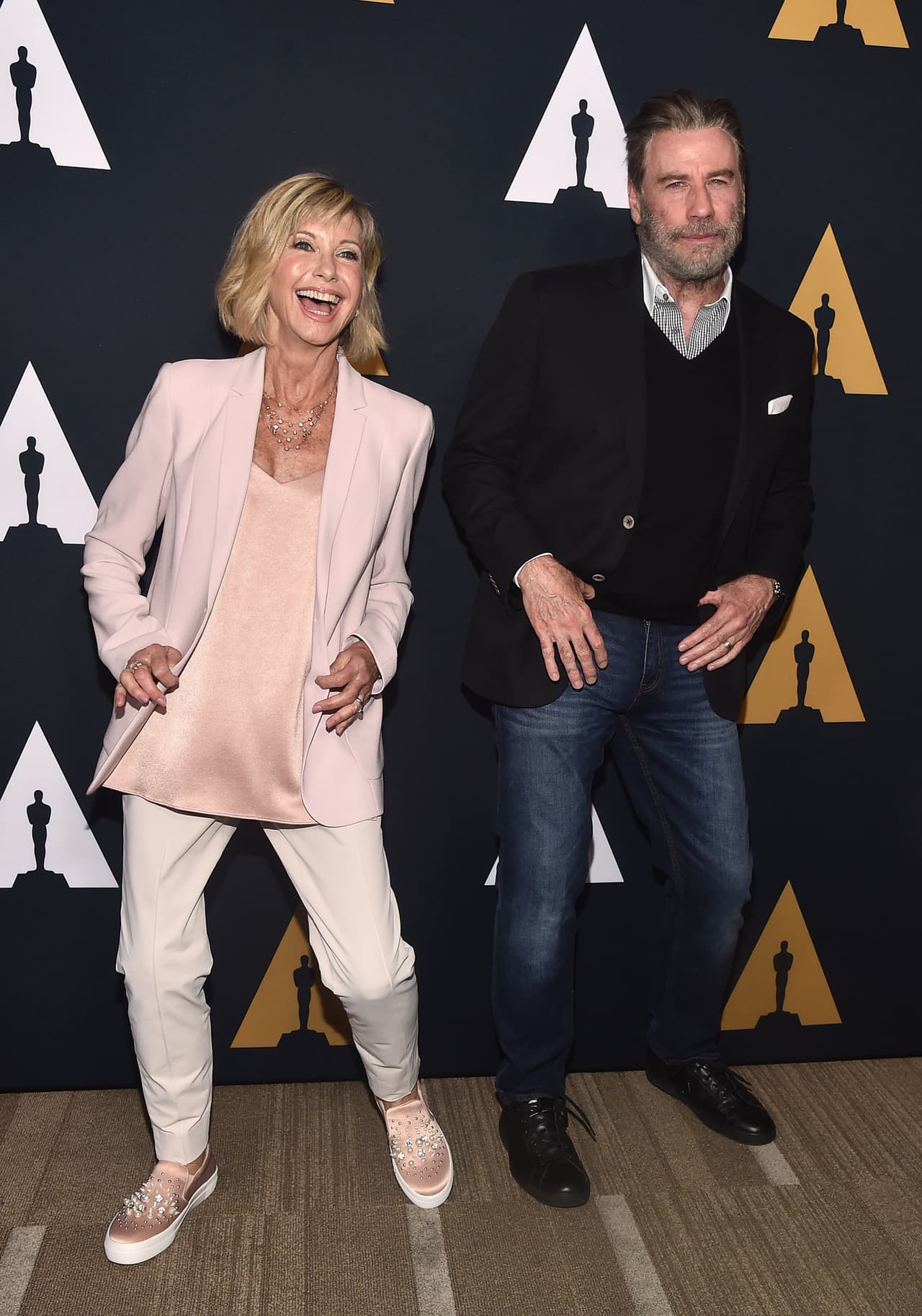 Olivia Newton John y John Travolta se juntaron en agosto de 2018 para conmemorar los 40 años del estreno de 'Grease'.