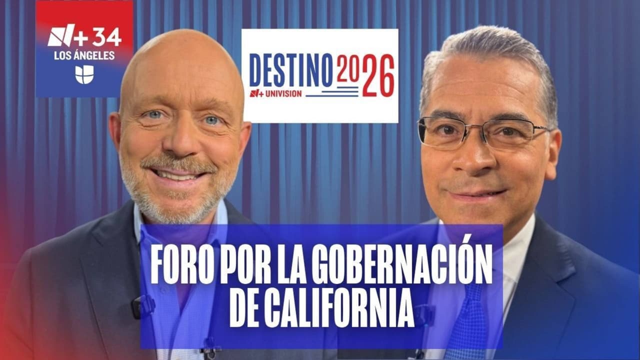 Becerra y Hilton presentaron sus propuestas en foro 'Latinos preguntan, los candidatos responden' de N+ Univision