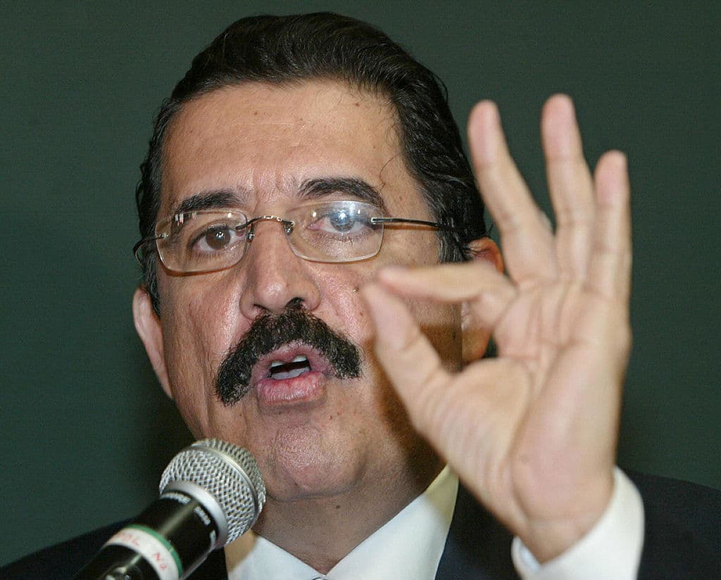 Former Honduran president Manuel 'Mel' Zelaya.