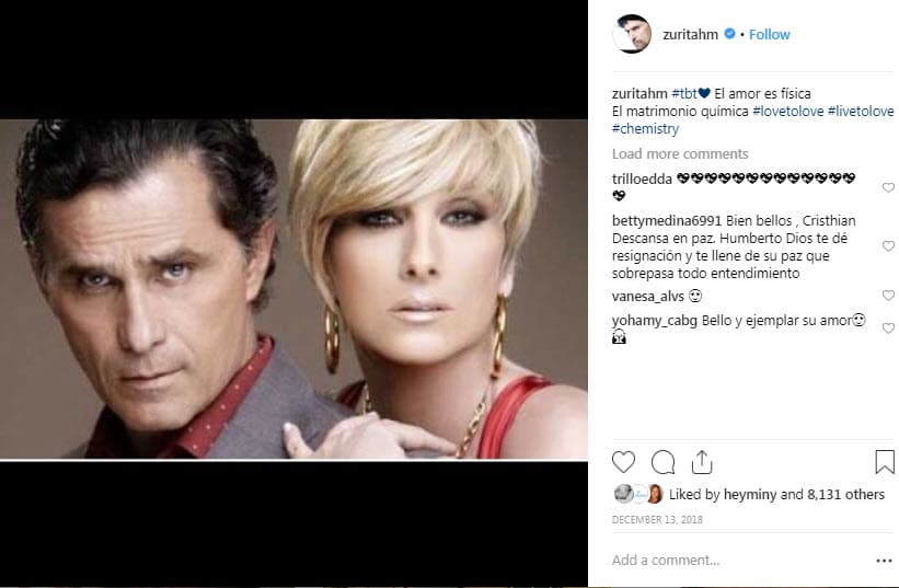 Christian Bach y Humberto Zurita se enfrentaron muchas veces a rumores de separación o infidelidades durante su larga relación.