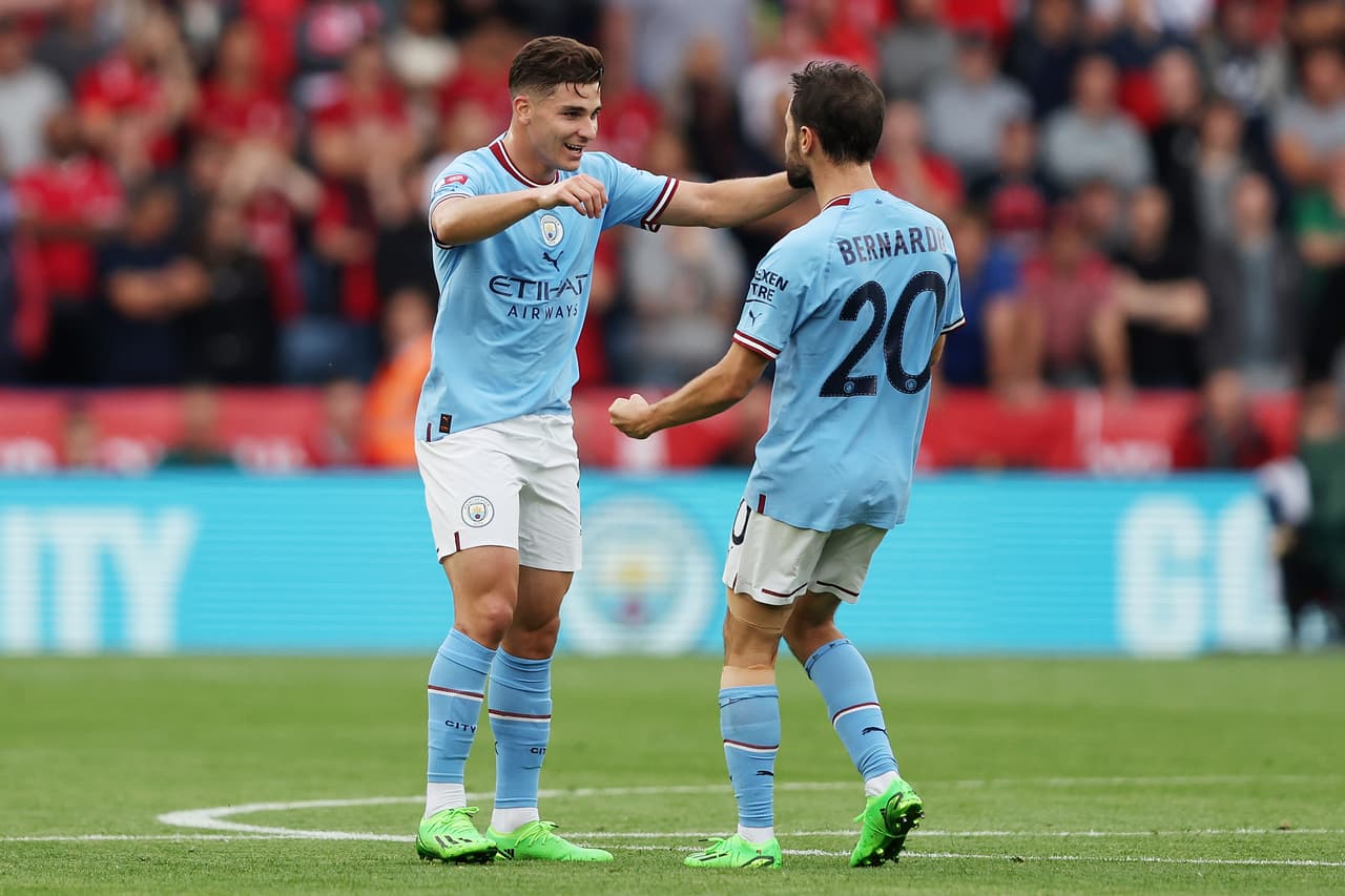 Liverpool venció al Manchester City con goles de Trent Alexander Arnold, Mohamed Salah y Darwin Núñez; por los Citizens descontó la 'Araña' Araujo.