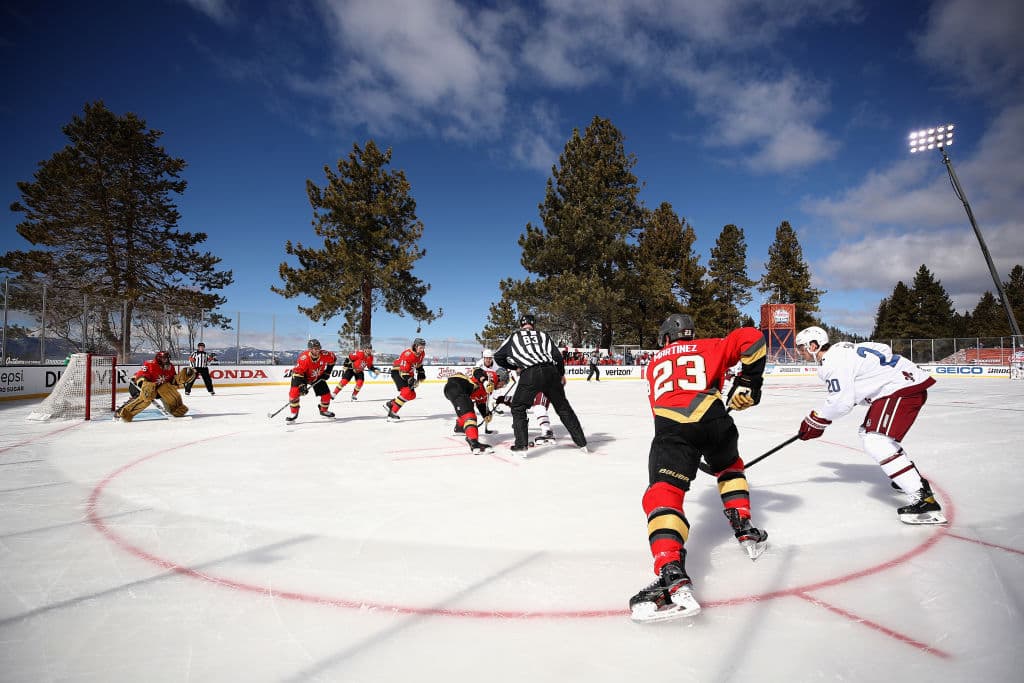 Aunque es invierno, el sábado, 20 de febrero, hubo bastante sol que no permitió que el hielo sea suficiente prensado como requiere este deporte.