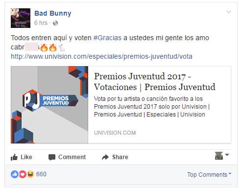 ¿Cuál de todos ellos tendrá los fanáticos más movidos y ganarán en Premios Juventud 2017?