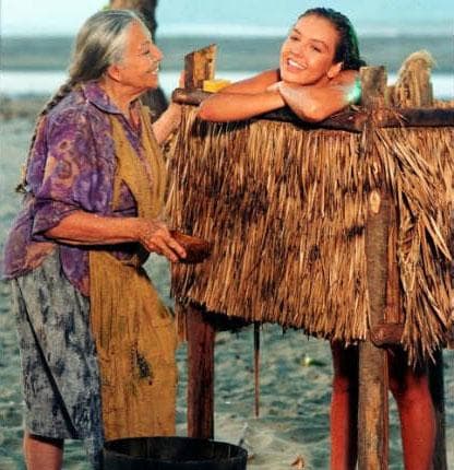 'Mamá Cruz', la abuelita de Marimar, fue la primera del elenco que murió.
