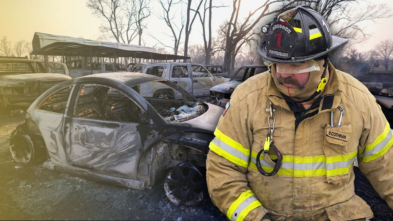 Texas bajo fuego en invierno: Va más de un 1 millón de acres de malezas y pastizales quemados