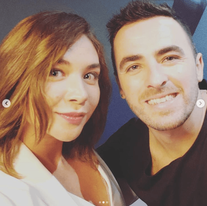 En julio del año pasado la actriz se reencontró con el intérprete argentino por casualidad.