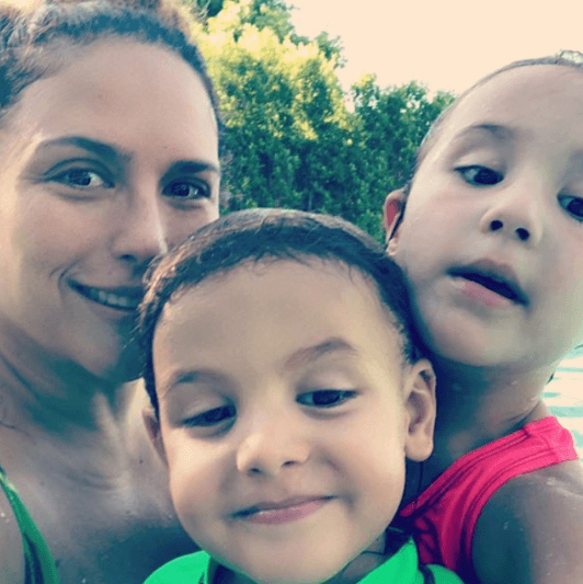 La pequeña Angélica y Daniel son el fruto de este matrimonio.