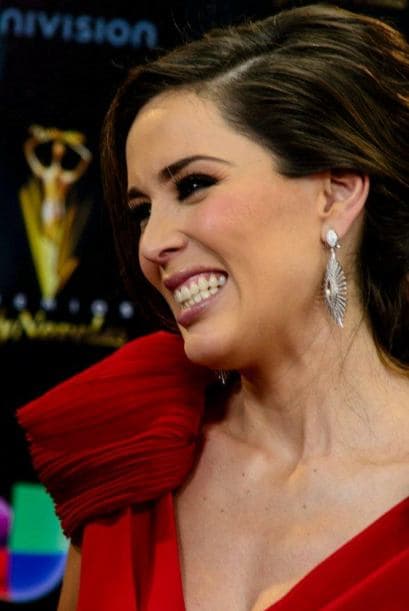 Jacqueline Bracamontes siempre es una las favoritas en la alfombra de los Premios TVyNovelas. Este año no fue la excepción. Y es que Jaquie lució radiante en un vestido rojo que nos dejó boquiabiertos.
