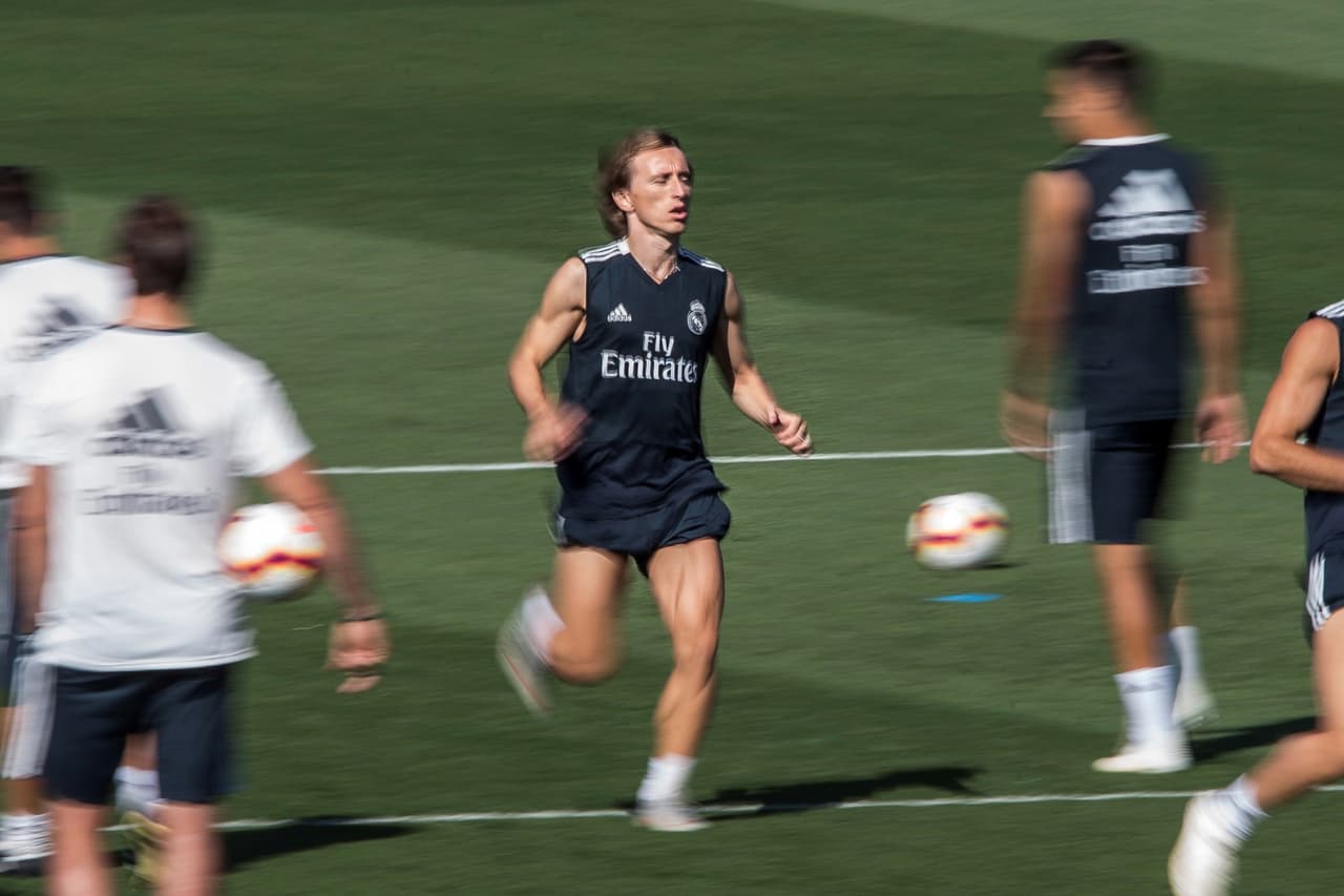 Modric y los españoles regresan a los entrenamientos con el Real Madrid