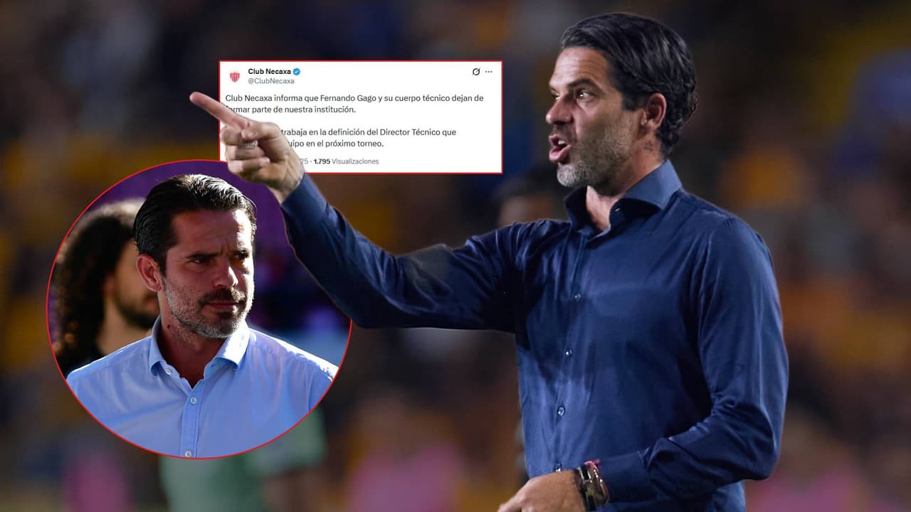 Necaxa anuncia el cese de Fernando Gago como técnico rumbo al Clausura 2026