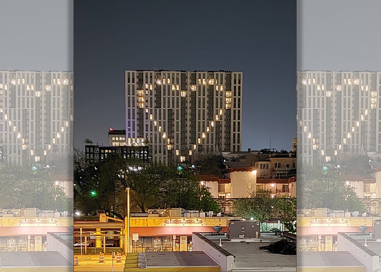 Hotel en el centro de Austin se ilumina con un corazón para alentar a la comunidad ante situación con coronavirus 