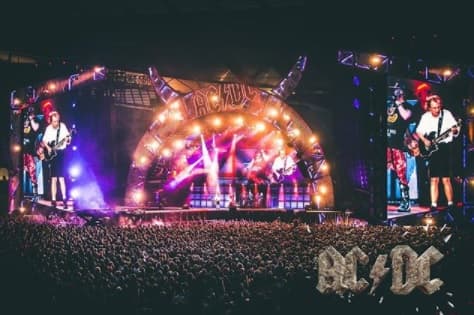 AC/DC es un grupo de hard rock británico fundado en 1973 por los hermanos Malcom y Angus Young que ha realizado múltiples giras mundiales.. Sus álbumes se venden en todo el mundo, sumando un total aproximado de 200 millones de copias.