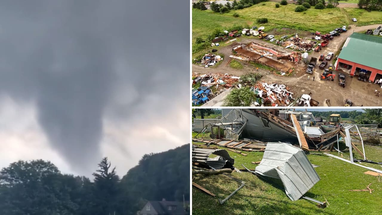 Tornado al norte de Nueva York por remanentes de Beryl; declaran estado de emergencia