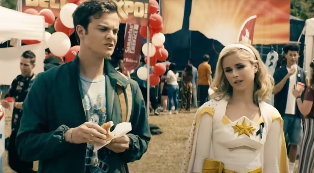 Hughie y Starlight en 'The Boys'