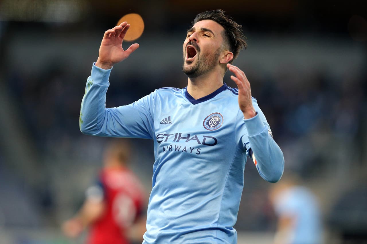 "Es un momento perfecto", aseguró David Villa tras marcar el gol 400 de su carrera profesional