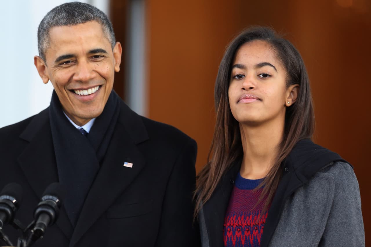 Pero no sólo figuras del medio del espectáculo figuran en la lista. Malia Obama, hija de Barack y Michelle Obama también aparece.