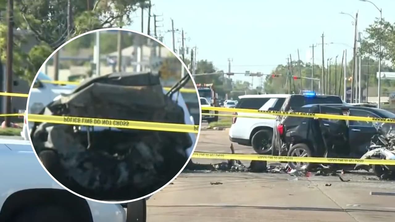 Un choque entre cinco vehículos termina con dos personas muertas y múltiples heridos en Pasadena 