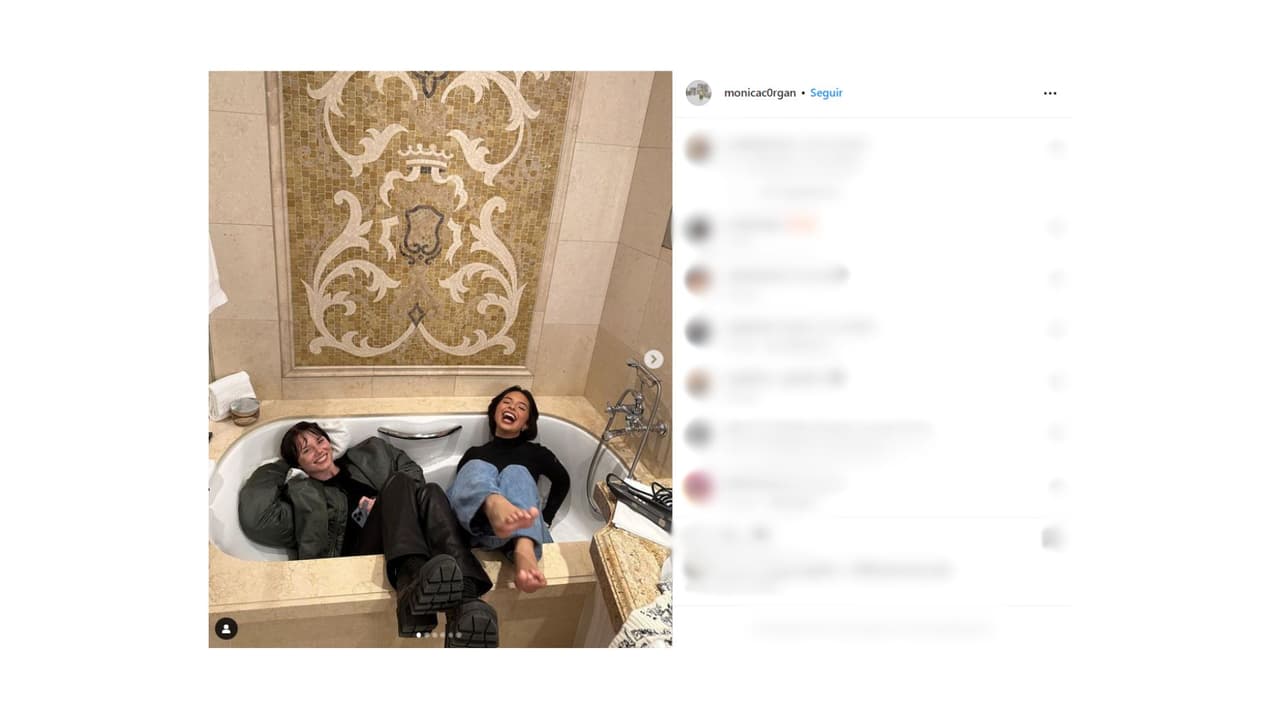 Ángela Aguilar y Mónica Corgan juntas.