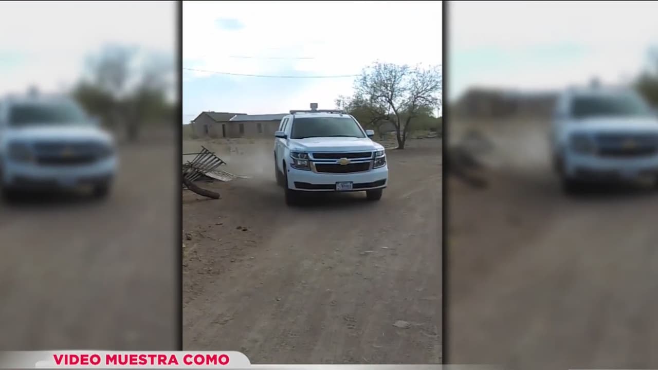 Circula video donde agente de la Patrulla Fronteriza atropella a un hombre