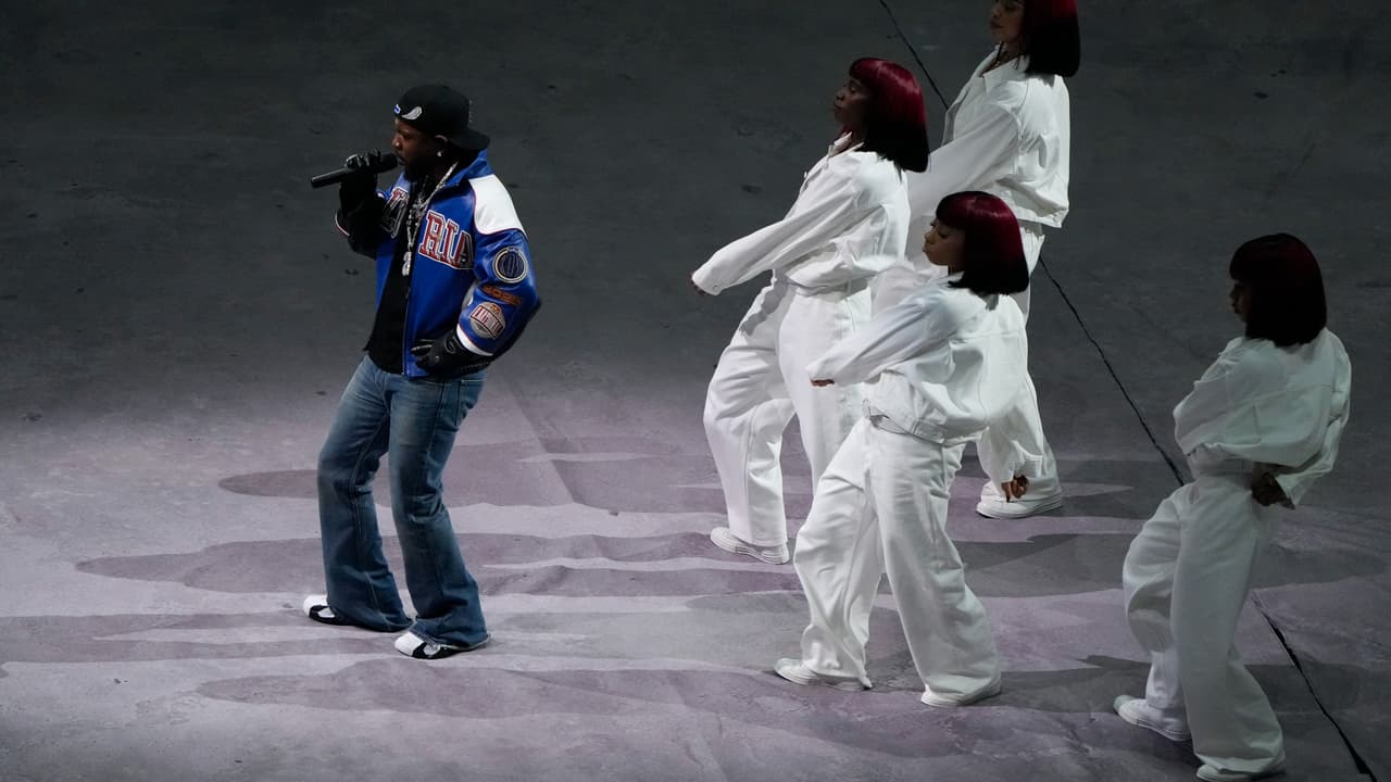 El rapero dijo previamente que lo que pretendía era contar una historia sobre el escenario.