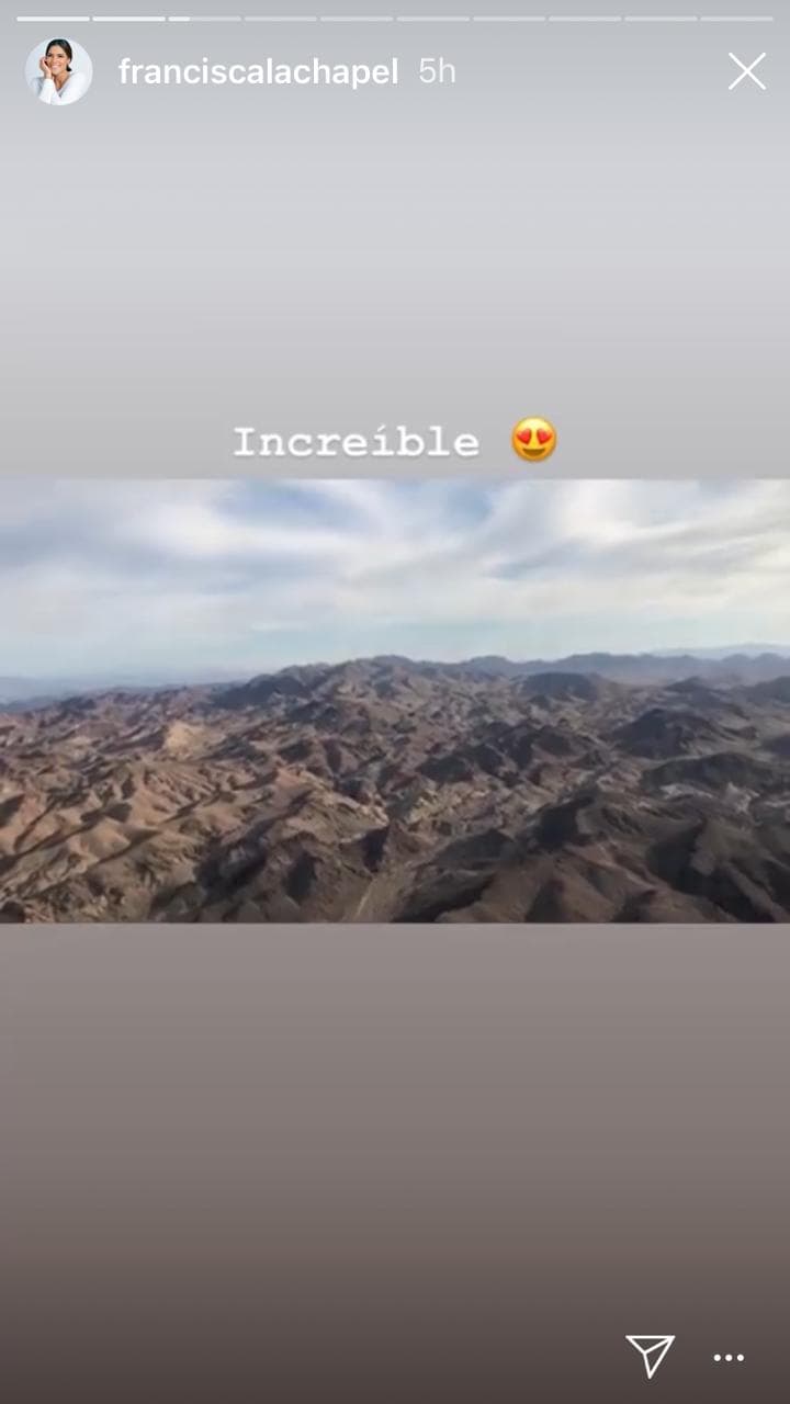 En una sola palabra describió lo que estaba viviendo con Francesco.