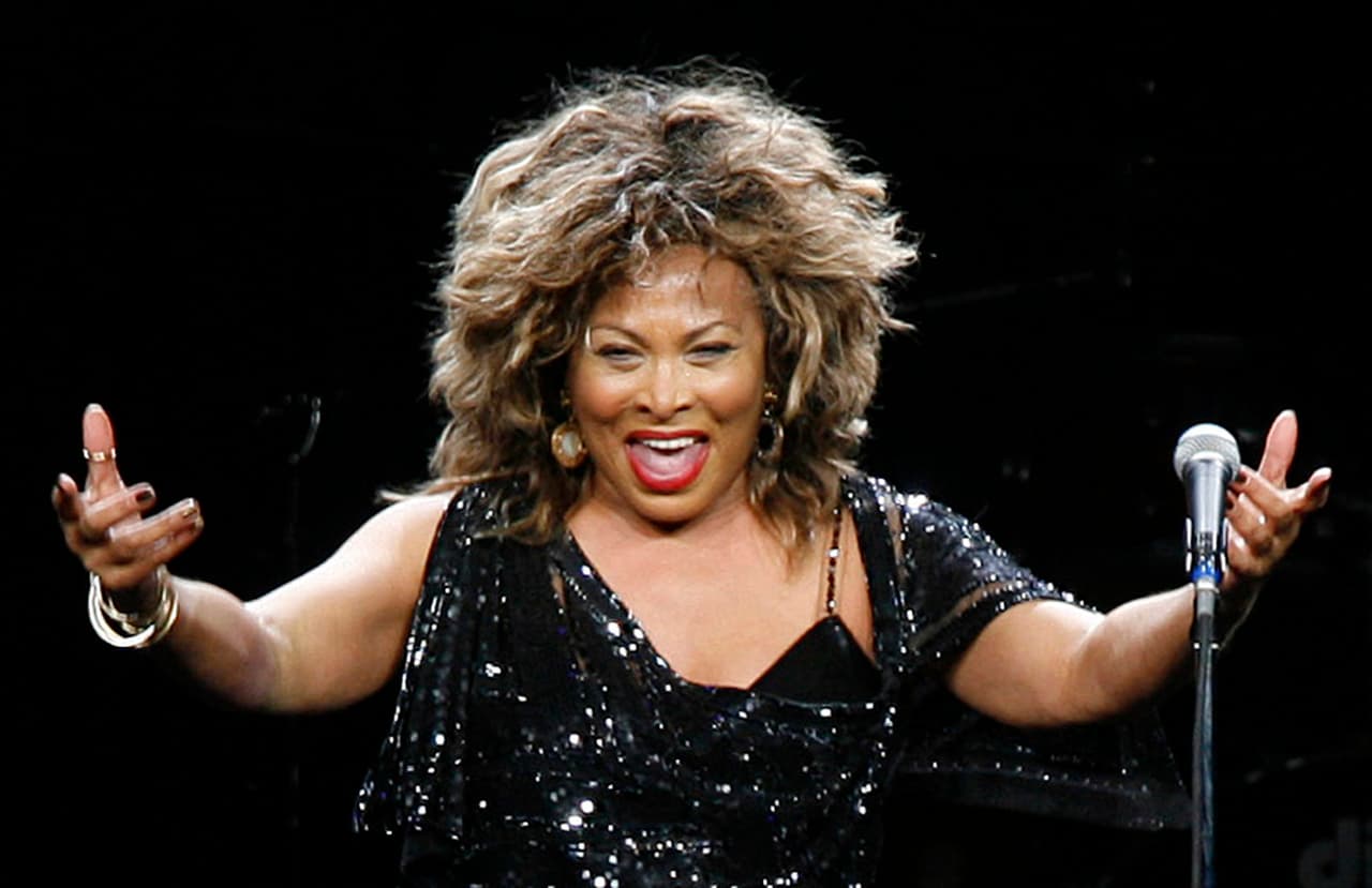Tina Turner durante un concierto en Colonia, Alemania, en enero de 2009.