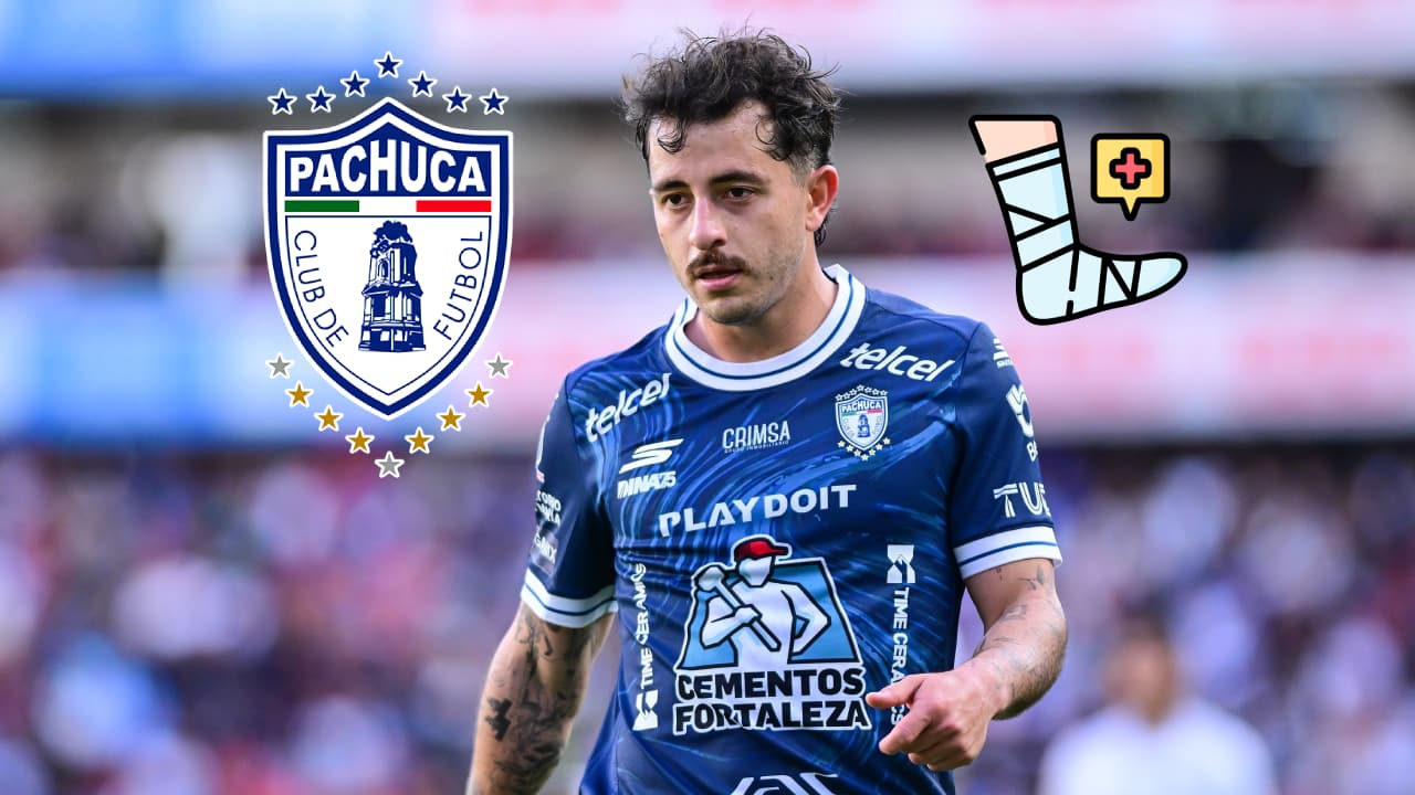 Alan Mozo sufre grave lesión en Pachuca y está fuera del Clausura 2026