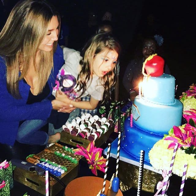 La actriz está enfocada cien por ciento en su familia.