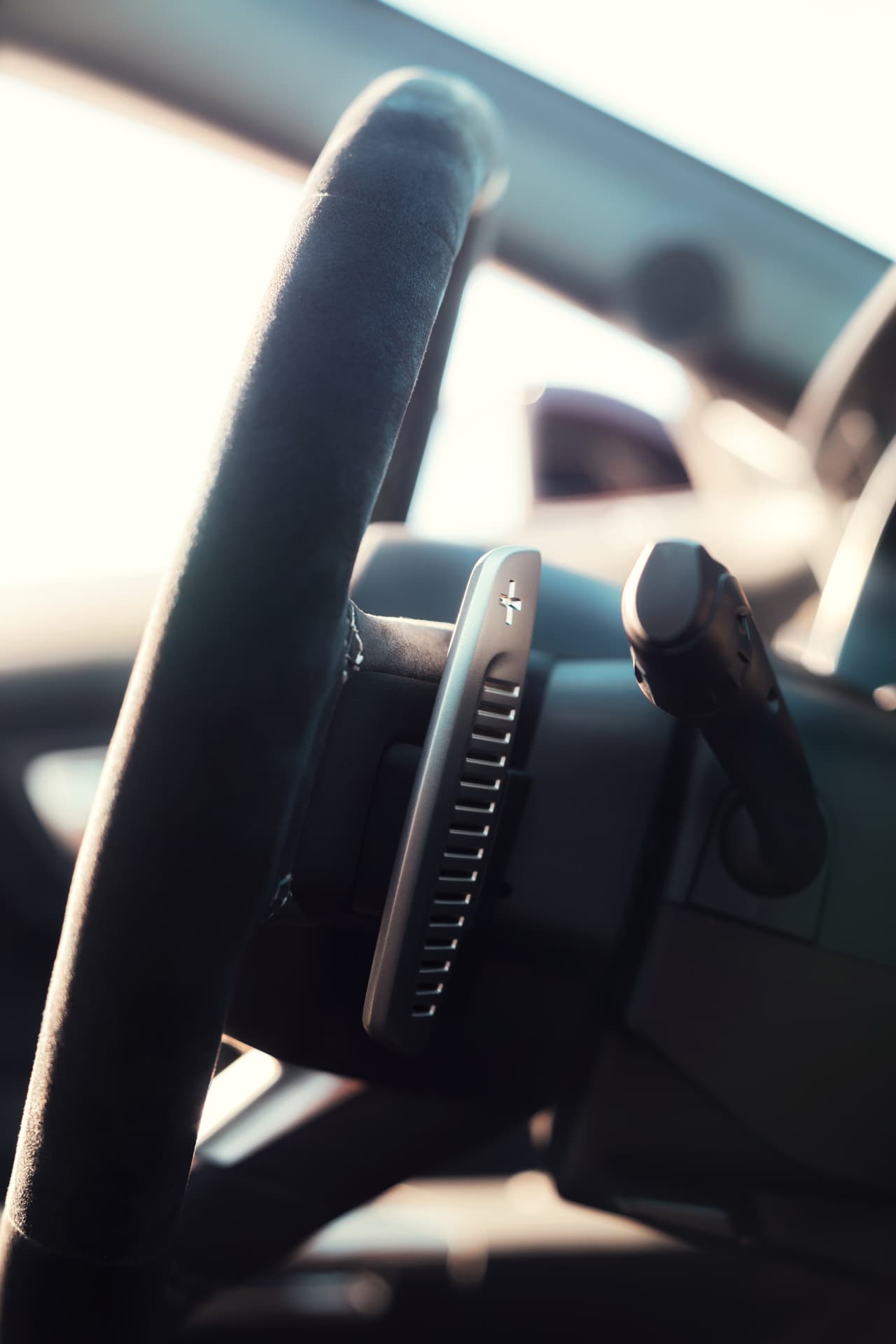 Sistema de dirección controlado electrónicamente.