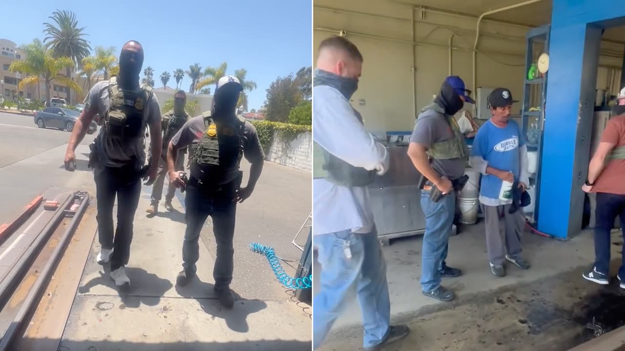 Denuncian operativo migratorio de presuntos caza recompensas en un autolavado de Torrance