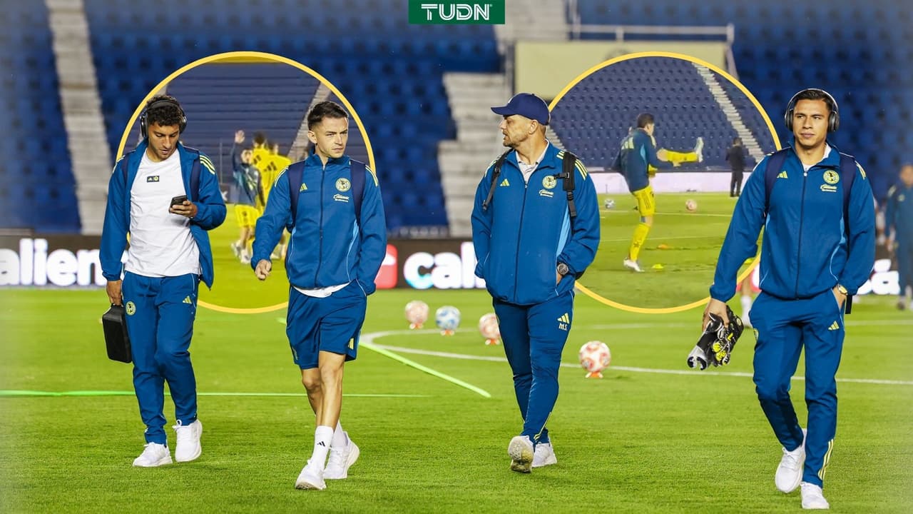 El gesto de Zendejas y Dos Santos al ver la tribuna vacía