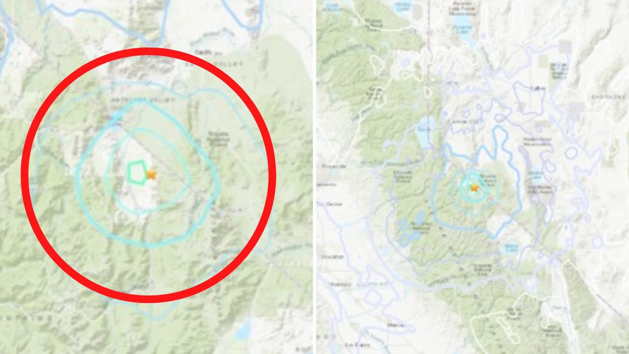 Terremoto de magnitud 4.4 se siente cerca de Walker, en el condado de Mono, al norte de California