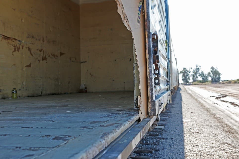 Así inicia la era Trump en la frontera: 44 migrantes hacinados en un tren y múltiples decomisos de droga