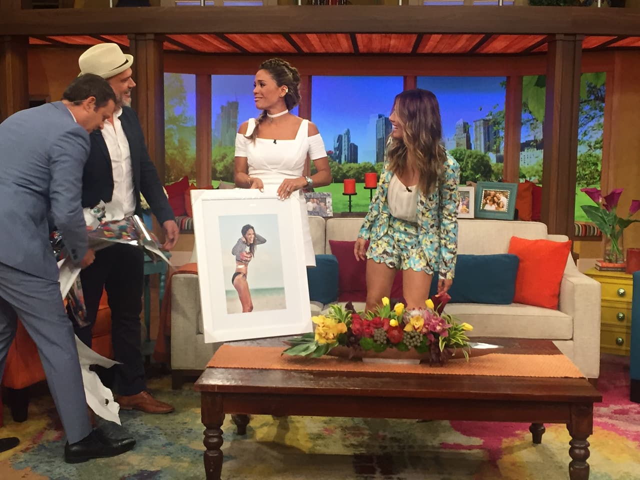 Karla dijo que más allá del cuerpo, la imagen refleja a una mujer plena. saludable, alegre y muy agradecida.