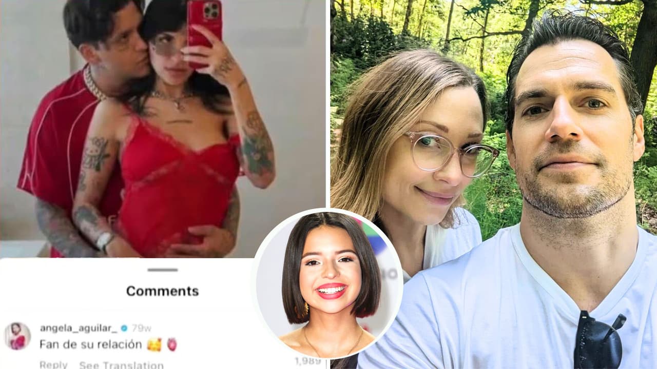 "Fan de su relación": Usan frase de Ángela Aguilar para coquetear con Henry Cavill, Sebastián Rulli y otros famosos