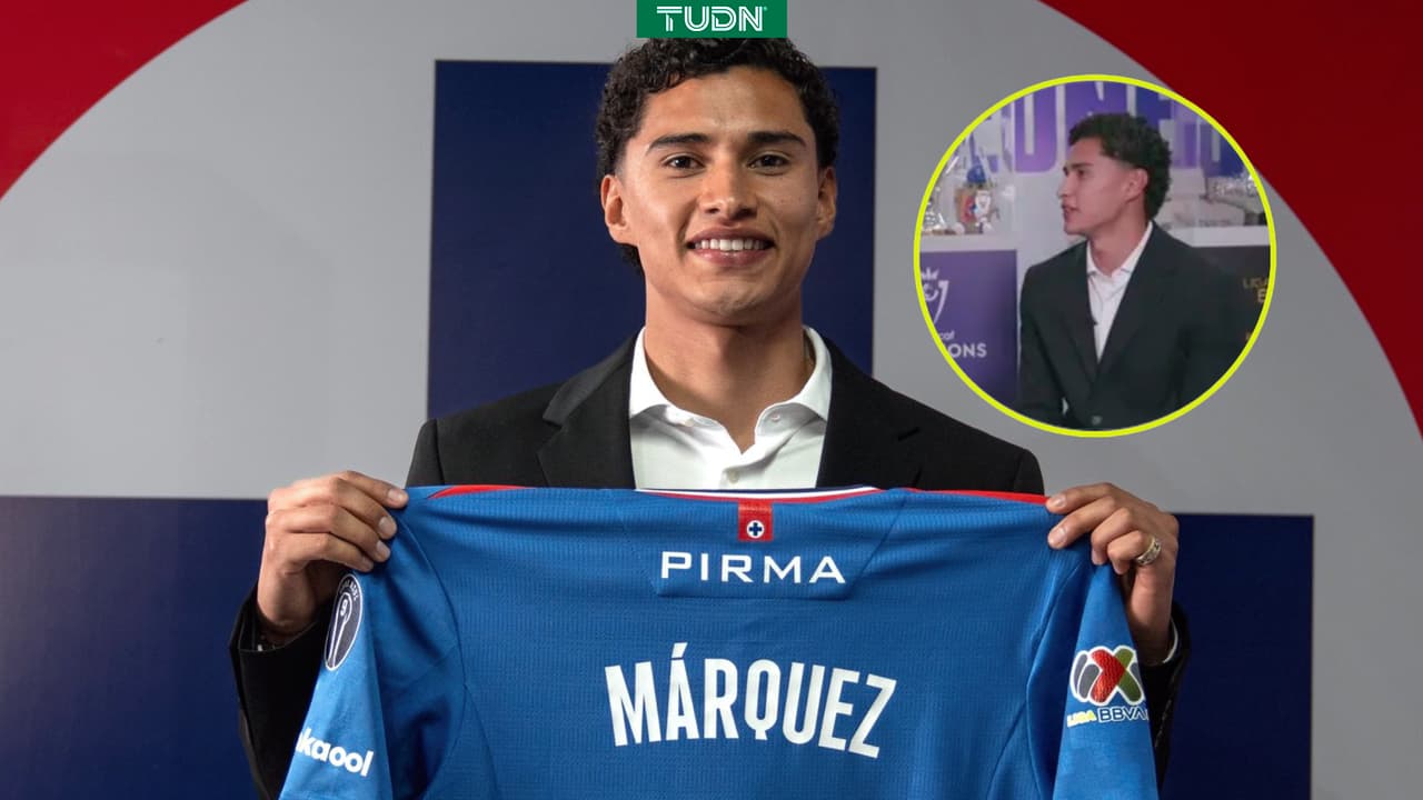 Por esta razón Jeremy Márquez eligió a Cruz Azul